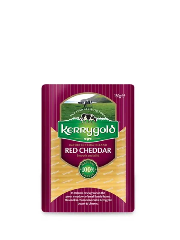 KERRYGOLD RED CHEDDAR SLICE 150GM