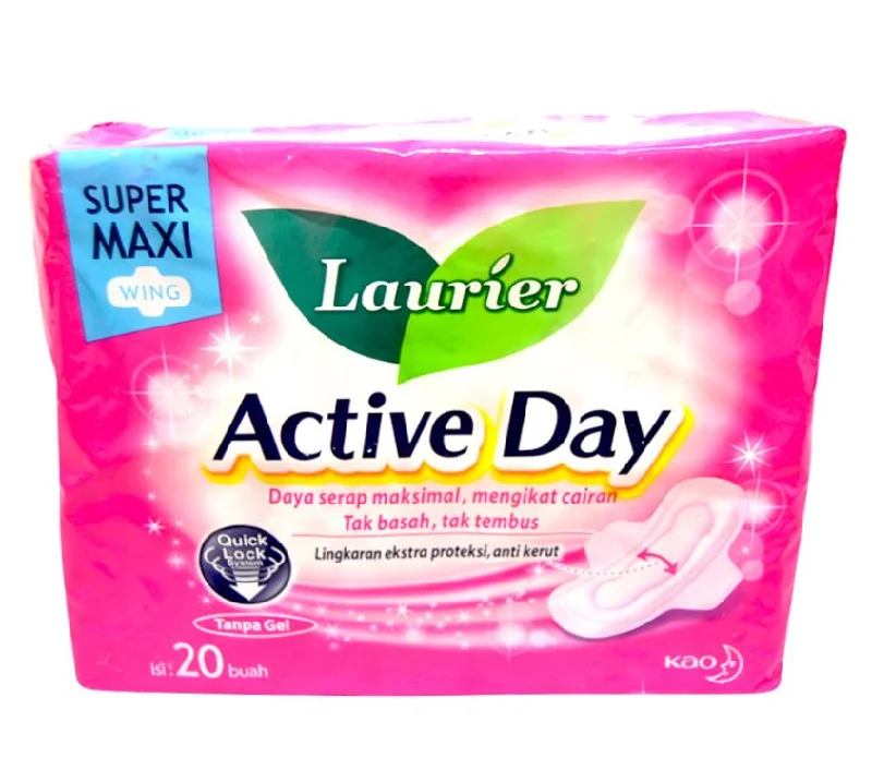 Laurier Active Day Super Maxi Wing 20s