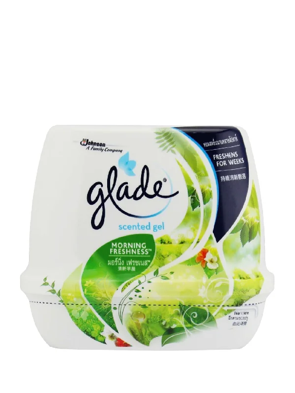 GLADE SCENTED GEL MORNING FRESH 180GM