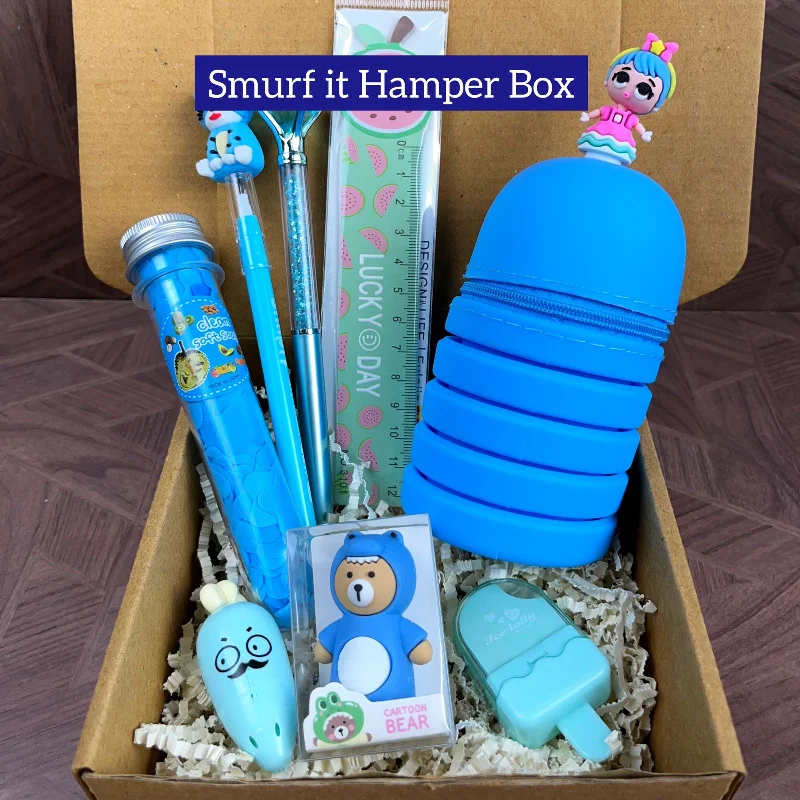 Smurf it Hamper Box