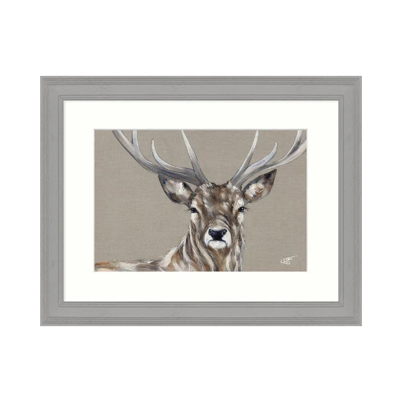 Louise Luton - Skye Mini Stag Print