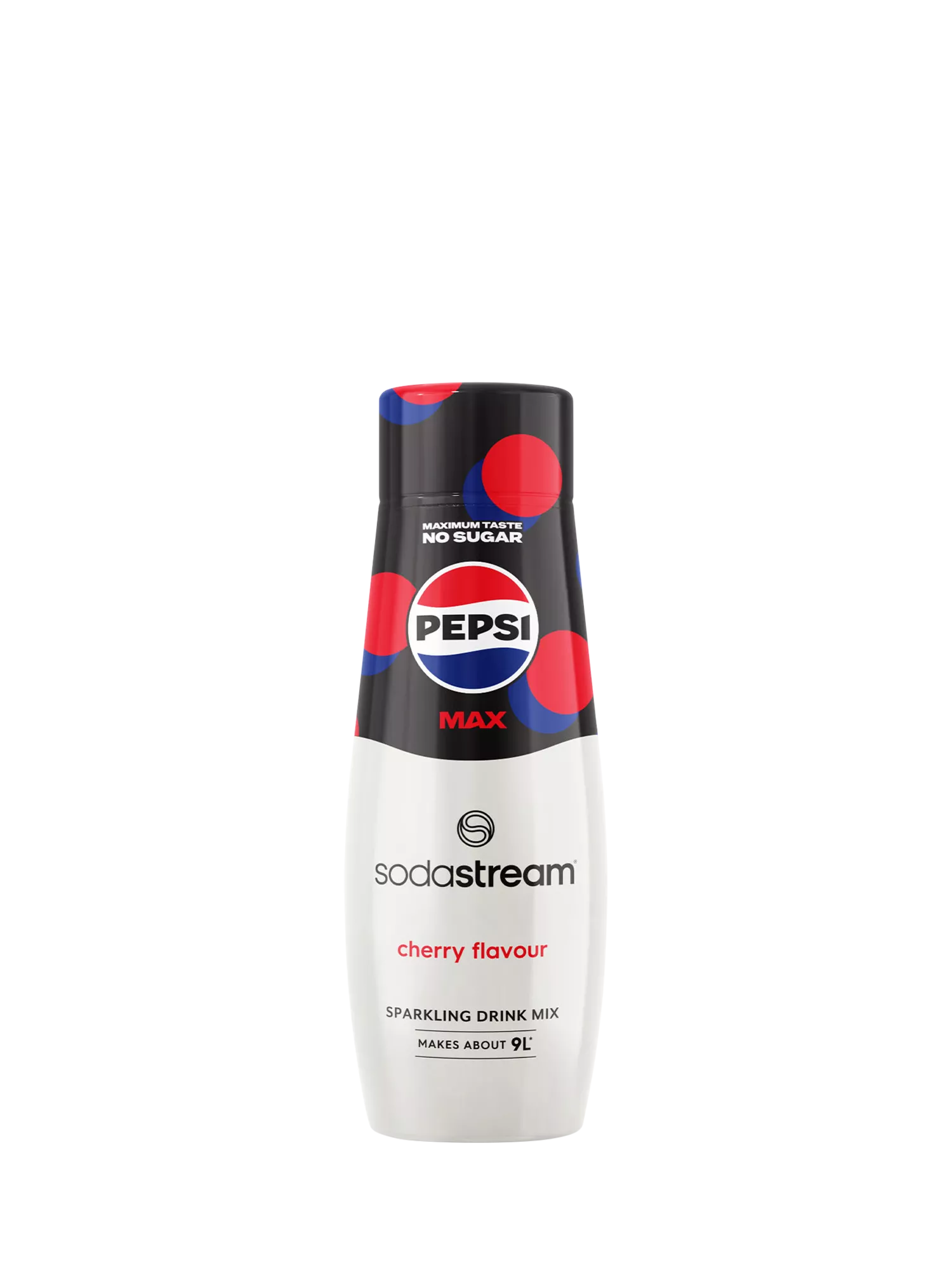 SodaStream Pepsi MAX Cherry Sparkling Drink Mix, 440ml