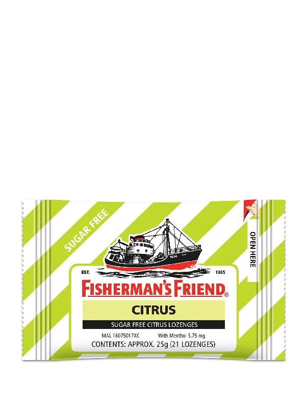 FISHERMANS FRIEND SF CITRUS 25G