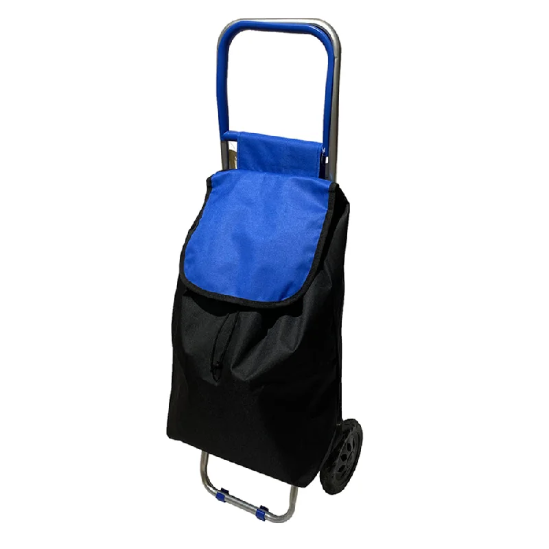 Foldable Shopping Trolley with Polyester bag Blue | PLD-SF2005