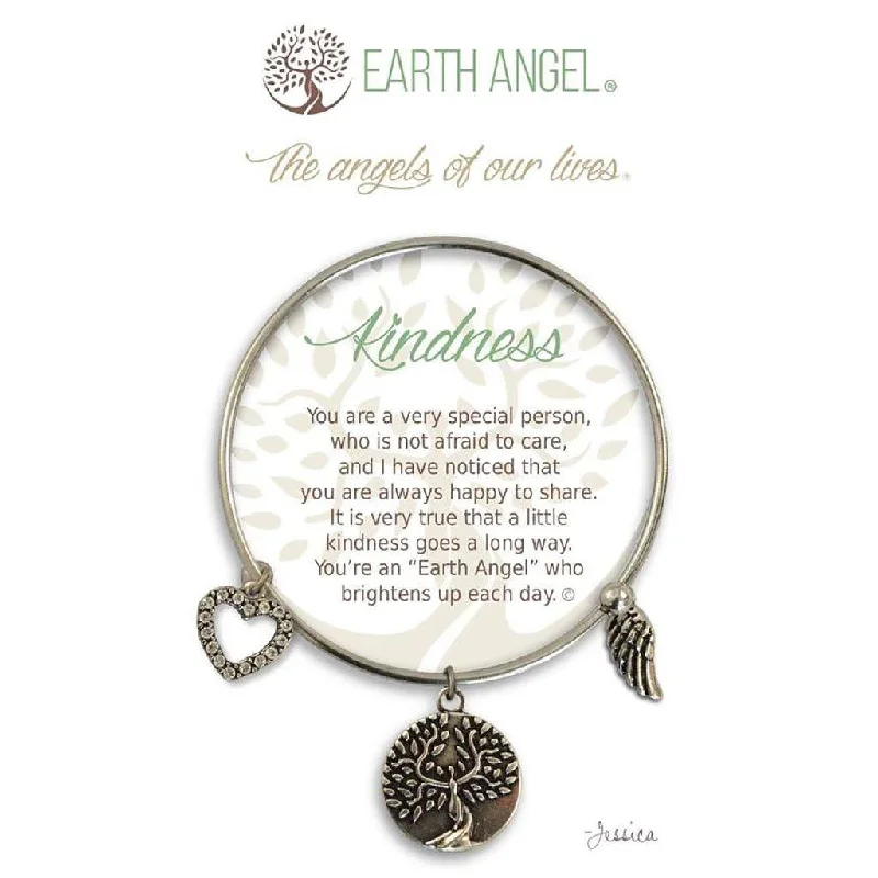 Earth Angel : Kindness Bracelet in Silver