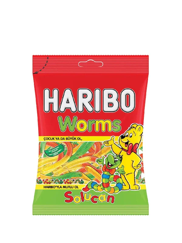 HARIBO WORMS 80G