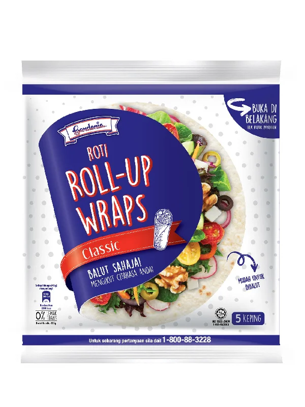 GARDENIA ROLL UP WRAPS CLASSIC 5X45G