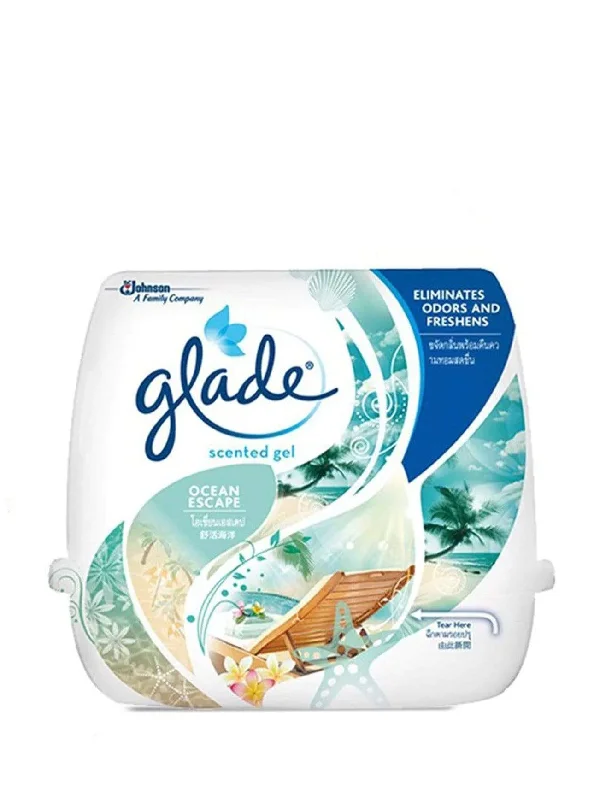 GLADE SCENTED GEL OCEAN ESCAPE 180GM