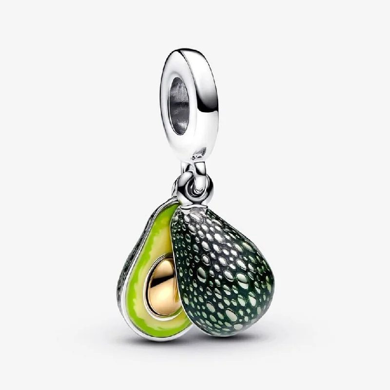 PANDORA : Avocado Double Dangle Charm