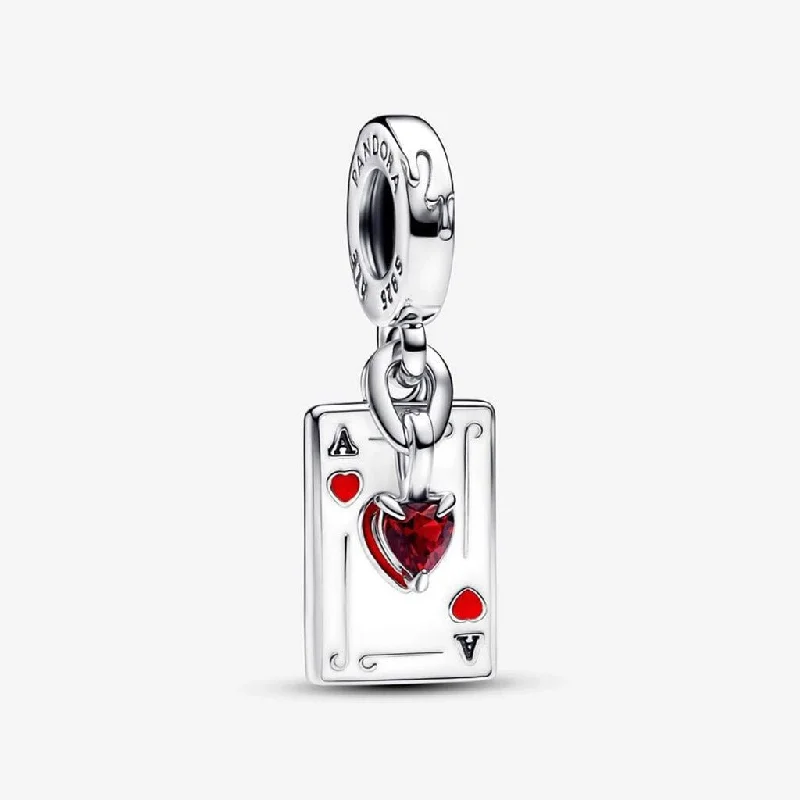 PANDORA : Disney Villains Queen of Hearts Double Dangle Charm