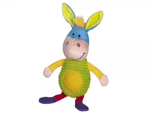 50571 NOBBY Plush donkey mit TPR  25 cm