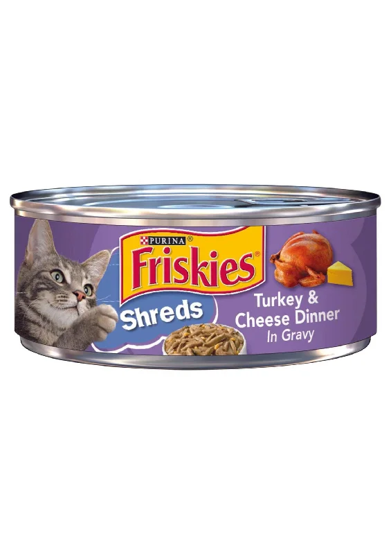 Purina Friskies Cat Wet FoodTurkey&Cheese Dinner 156g