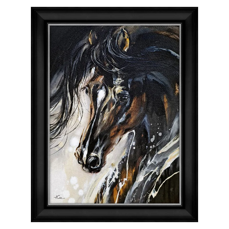 Anna Cher Black Beauty Print