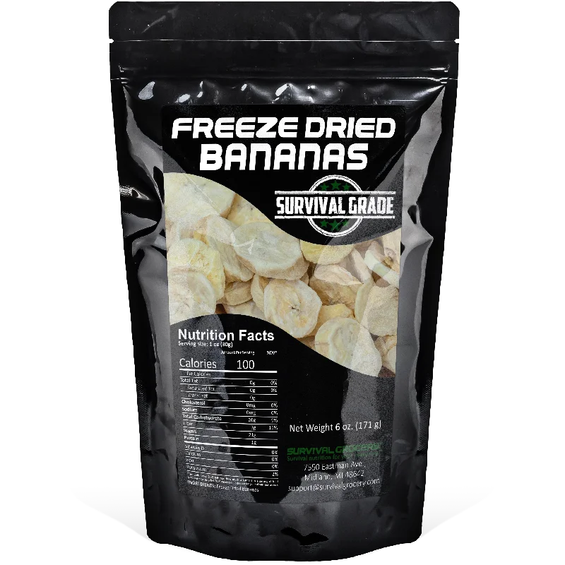 Freeze Dried Bananas