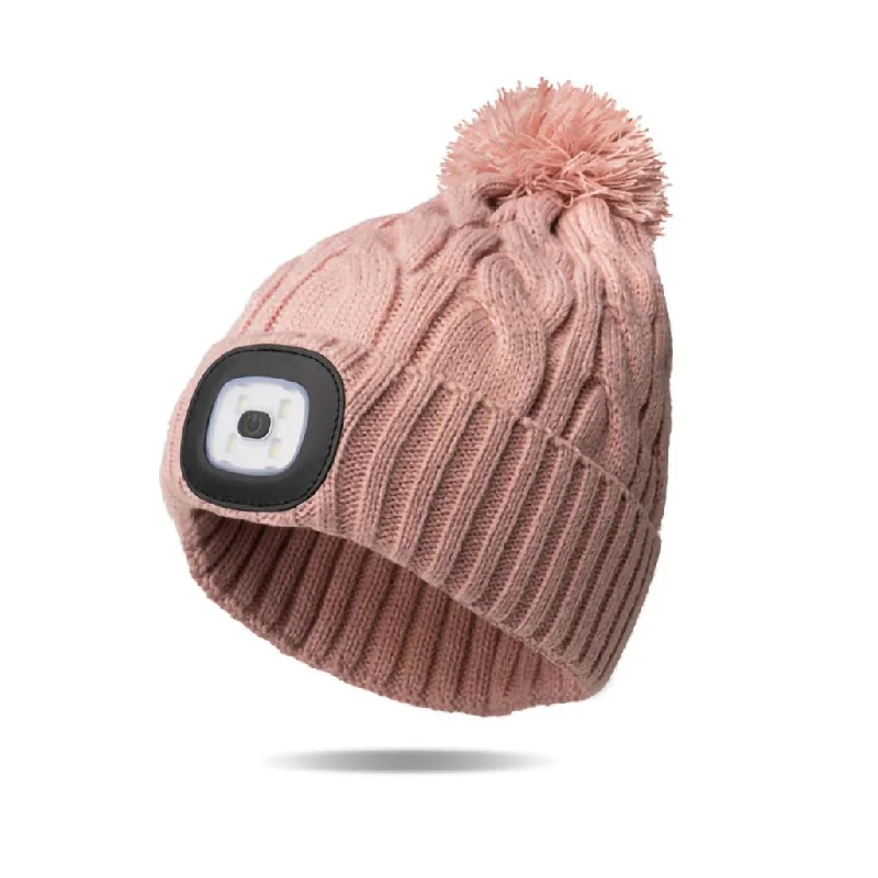 Night Scope : Nova Pom Hat in Pink