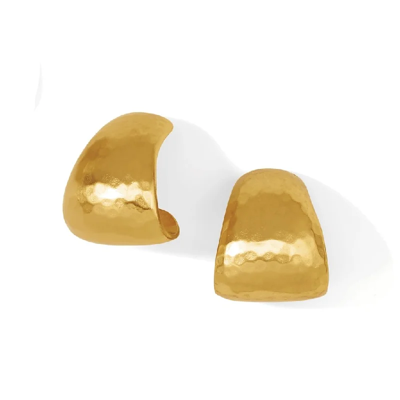 Brighton : Apollo Post Hoop Earrings in Brushed Gold