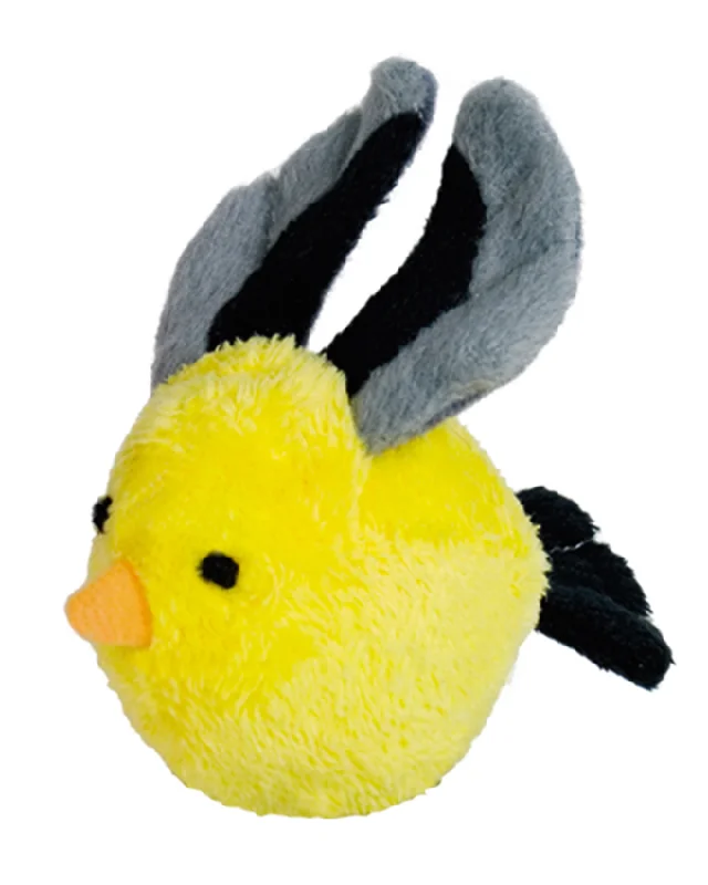 67554 NOBBY Plush BIRD with rattle