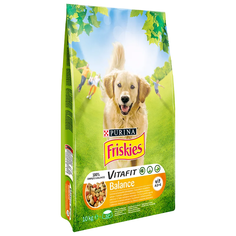 Purina Friskies Balance Dog with Chicken&Vegetables 10kg