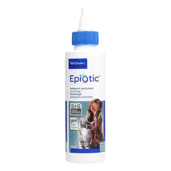 Epiotic Ear Cleaner for Cats and Dogs 125ml