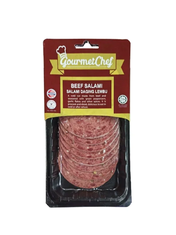 GOURMET CHEF BEEF SALAMI 150G