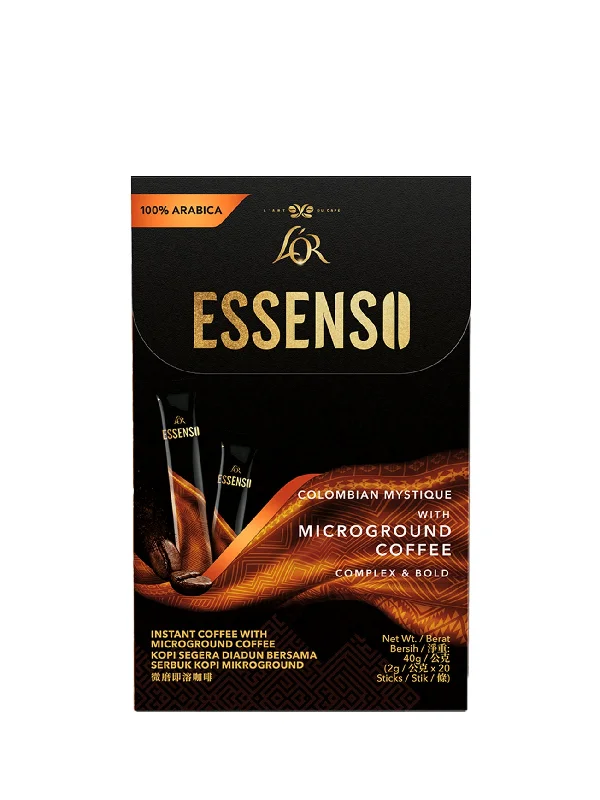 L'OR ESSENSO M/GROUND COLOMBIAN BLEND 20X2G