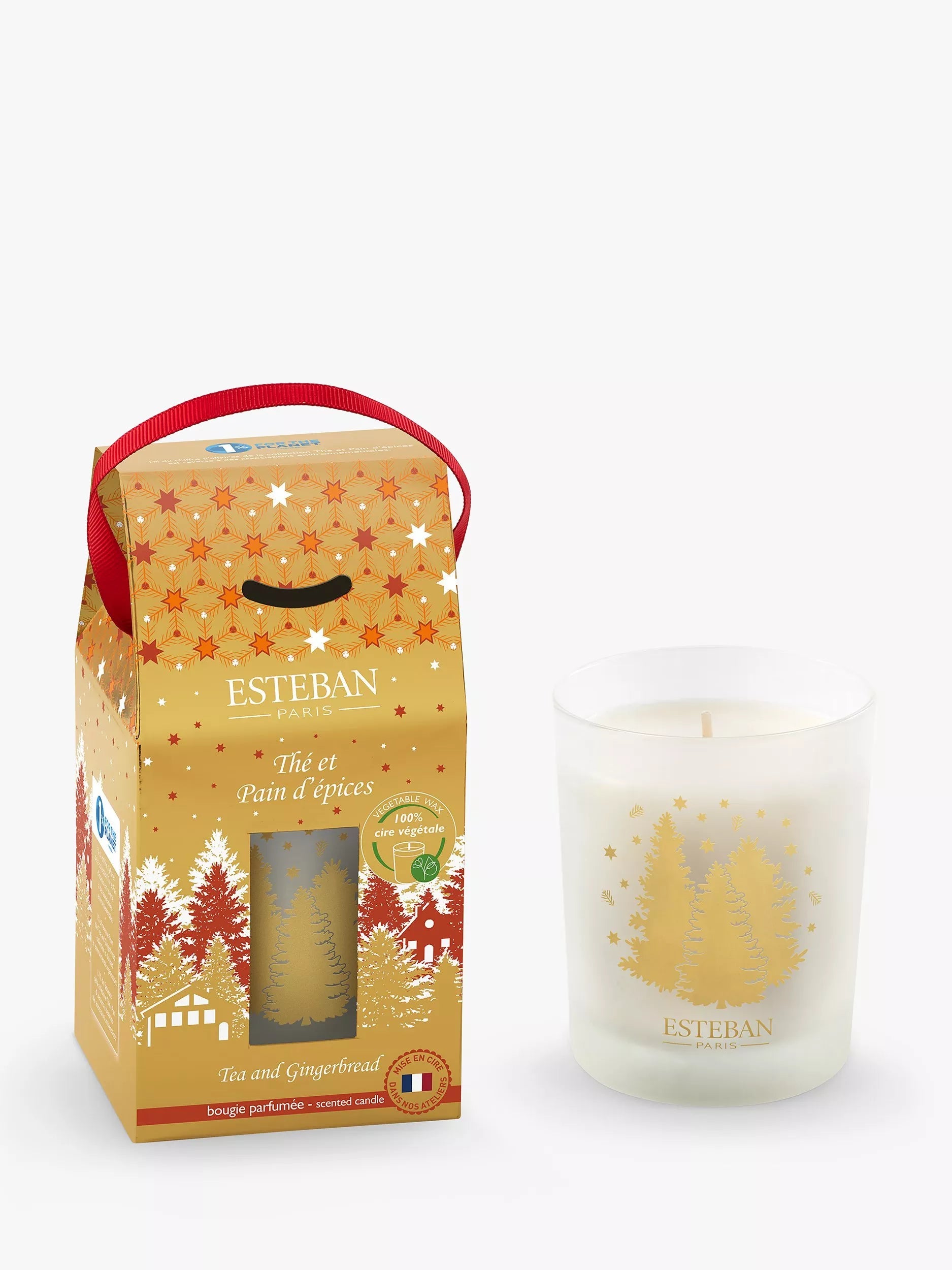 Esteban Tea & Gingerbread Scented Candle, 180g