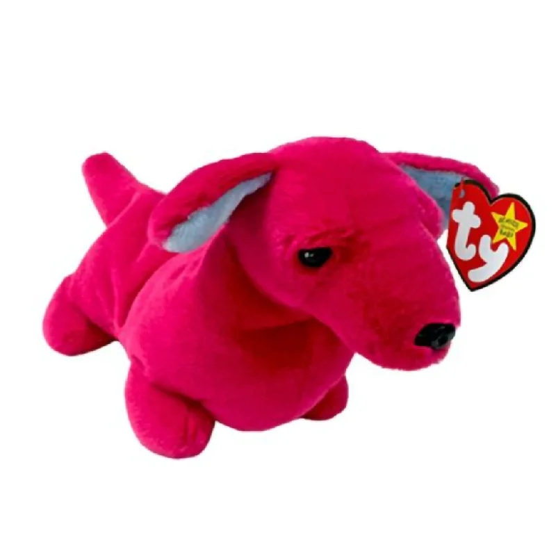 Ty : Beanie Baby - Stretch - The Red Dachshund