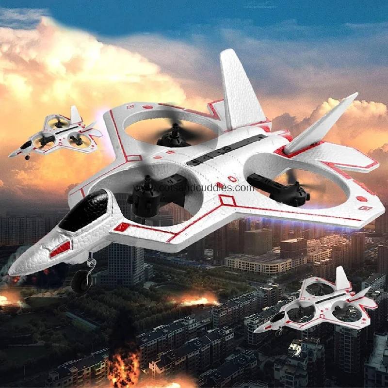 EPP Foam 4H Channel 2.4GHz V35 Jet Fighter Stunt RC Airplane: Conquer the Skies with Style and Precision