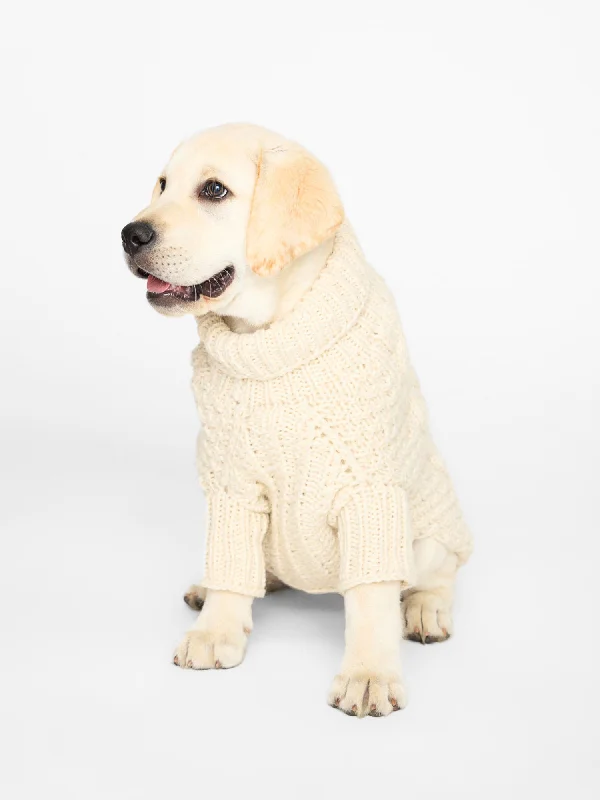 The Cable Dog Sweater