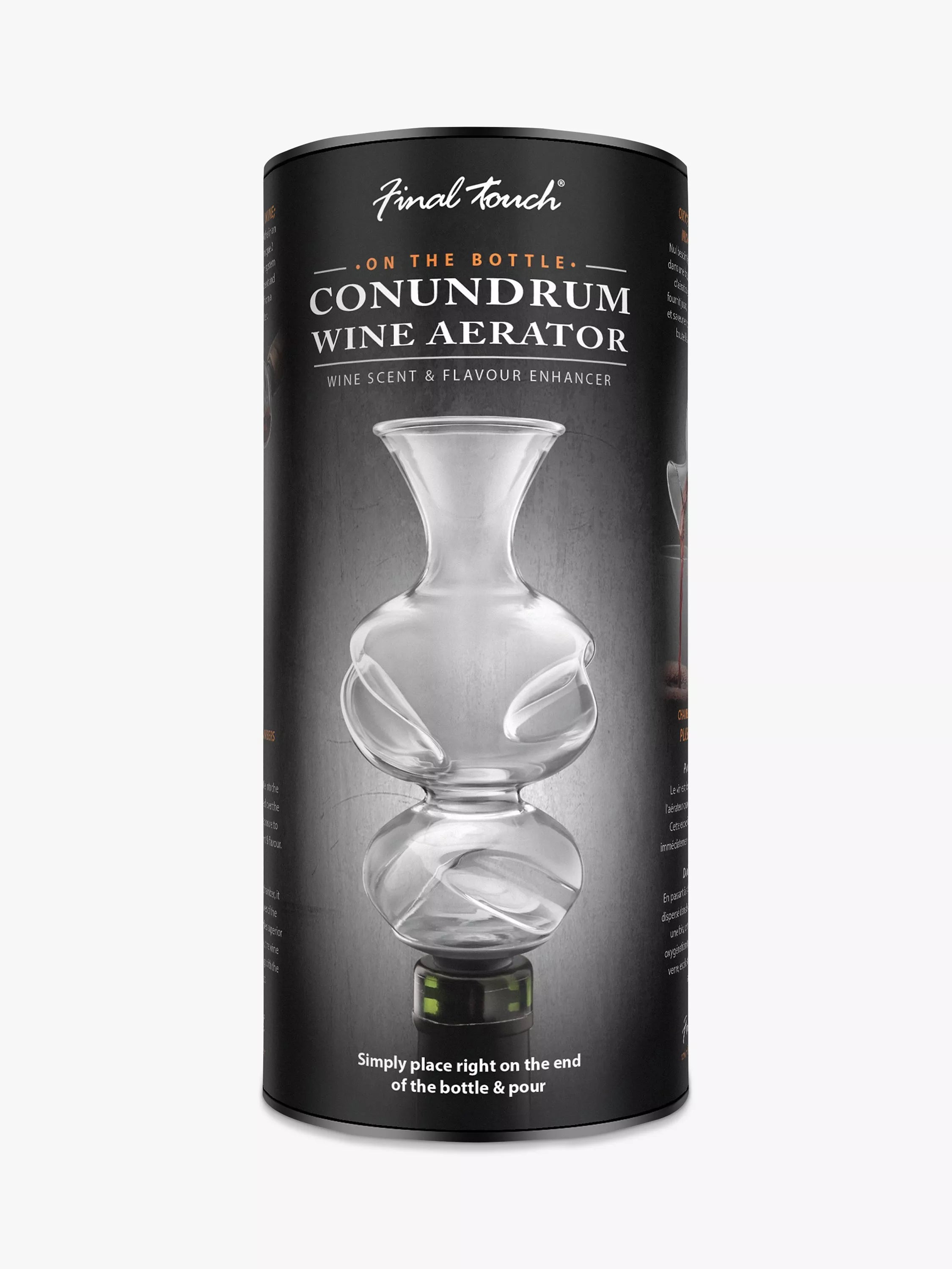 Final Touch Conundrum Wine Aerator