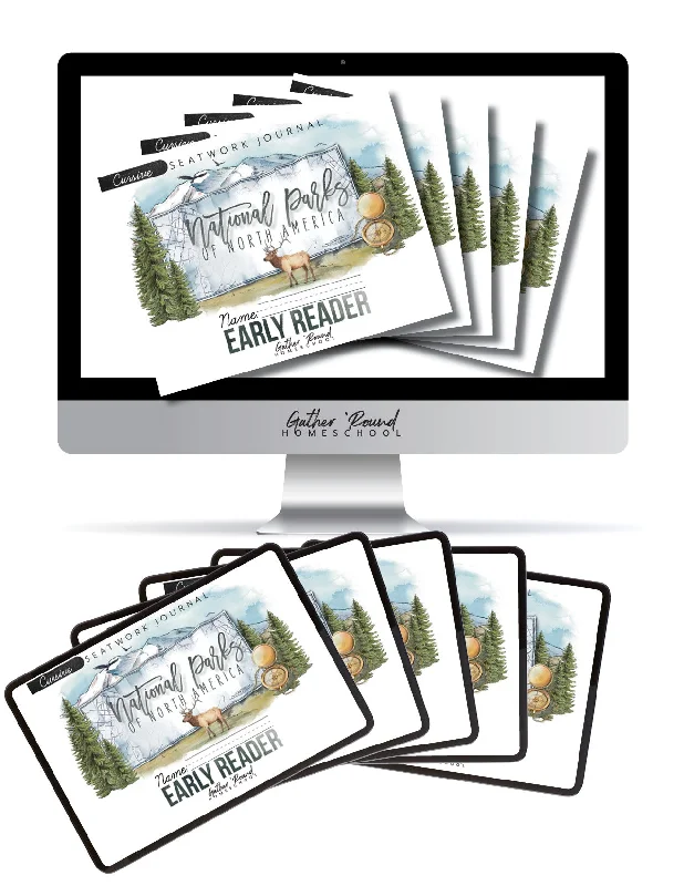 National Parks Digital Seatwork Books