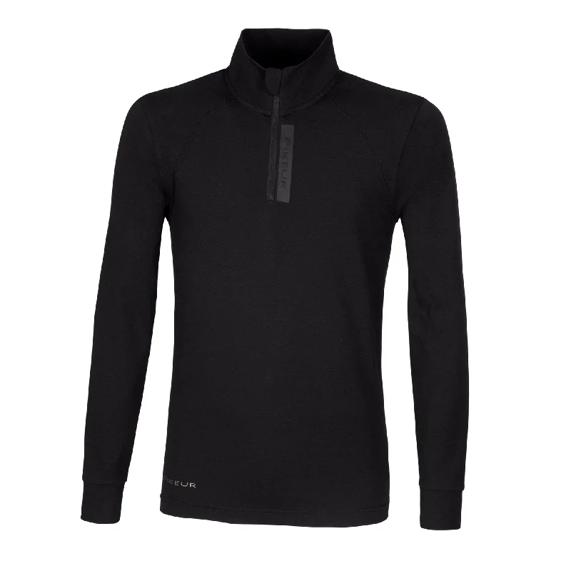 Pikeur Sports Mens Zip Shirt - Black