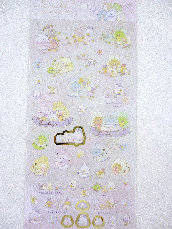 Cute Kawaii San-X Sumikko Gurashi Rabbit Bunny Sticker Sheet 2024 - A - for Planner Journal Scrapbook Craft