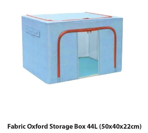 (Online Promo)Fabric Oxford Storage Box 44L (50x40x22cm) Assorted colors will be delivered.