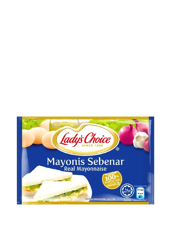 LADYS CHOICE  REAL MAYONNAISE SACHET 40ML