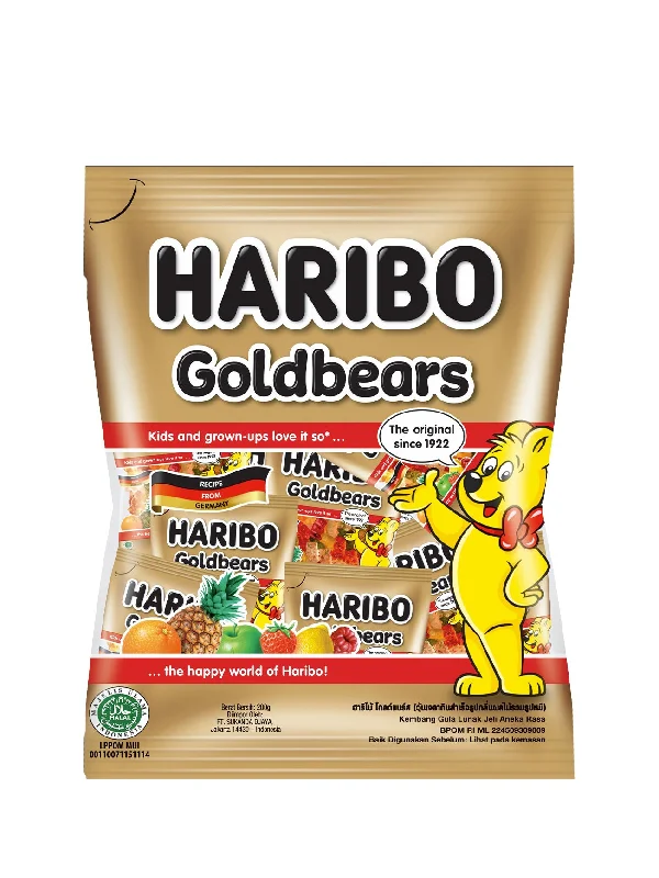 HARIBO GUMMY GOLD BEARS PARTY PACK 200G