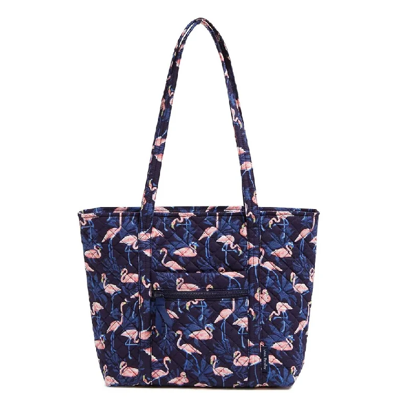 Vera Bradley : Small Vera Tote Bag in Flamingo Party