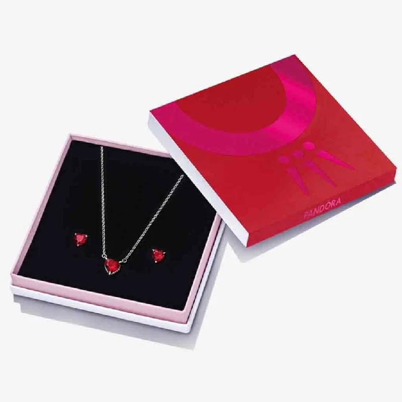 PANDORA : Sparkling Red Heart Gift Set