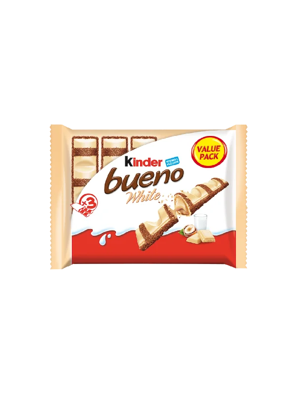 KINDER BUENO T6 WHITE FP 3X39G