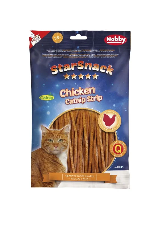 50401 NOBBY StarSnack Chicken Catnip Strip 85g