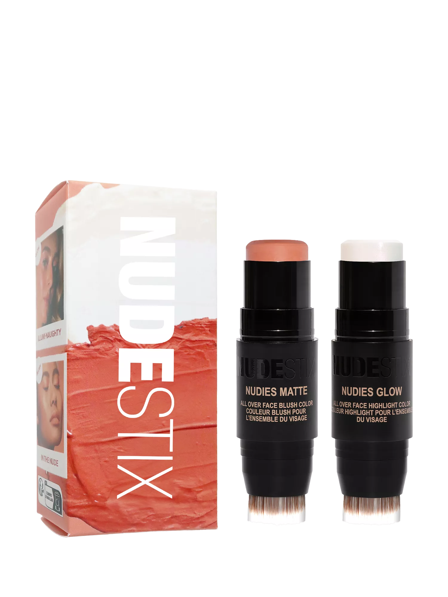 Nudestix Peach And Glow Makeup Gift Set