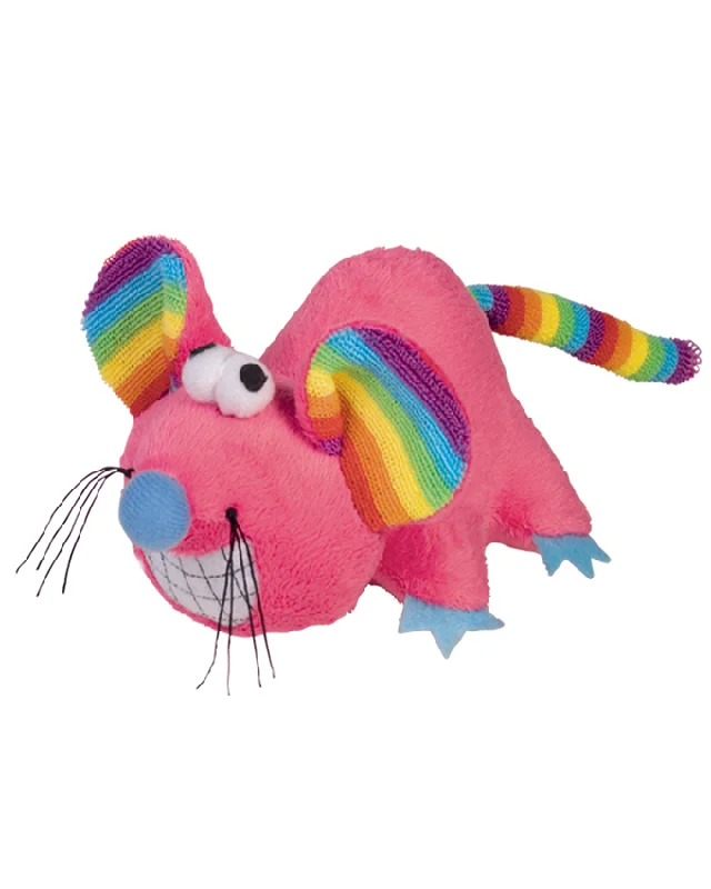 67492 NOBBY Plush mouse "RAINBOW"