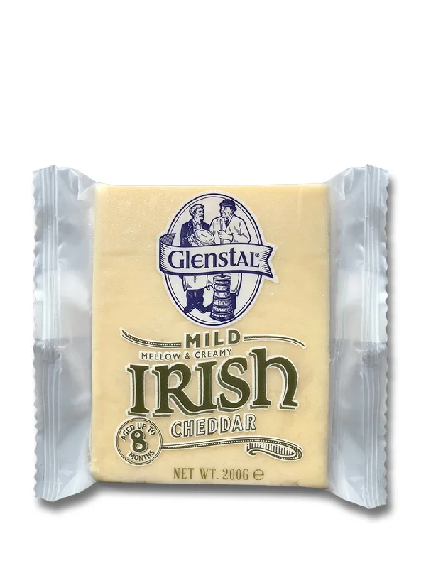 GLENSTAL IRISH MILD CHEDDAR 200G