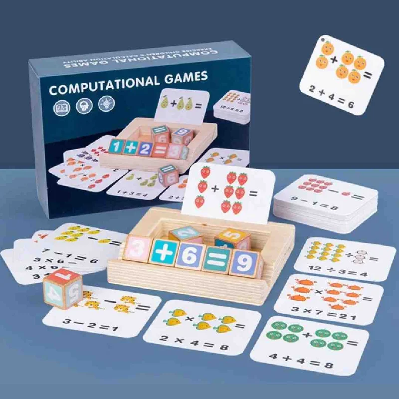 Spelling Game Alphabet or Number -  English Practice Card - Montessori Educational Toys - Both Separate games - Select Variant from both