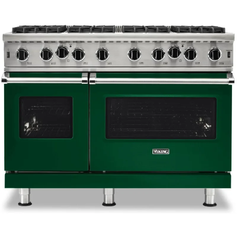 Viking 48-inch Freestanding Gas Range with Gourmet-Glo™ Gas Infrared Broiler VGIC5482-8BIVLP