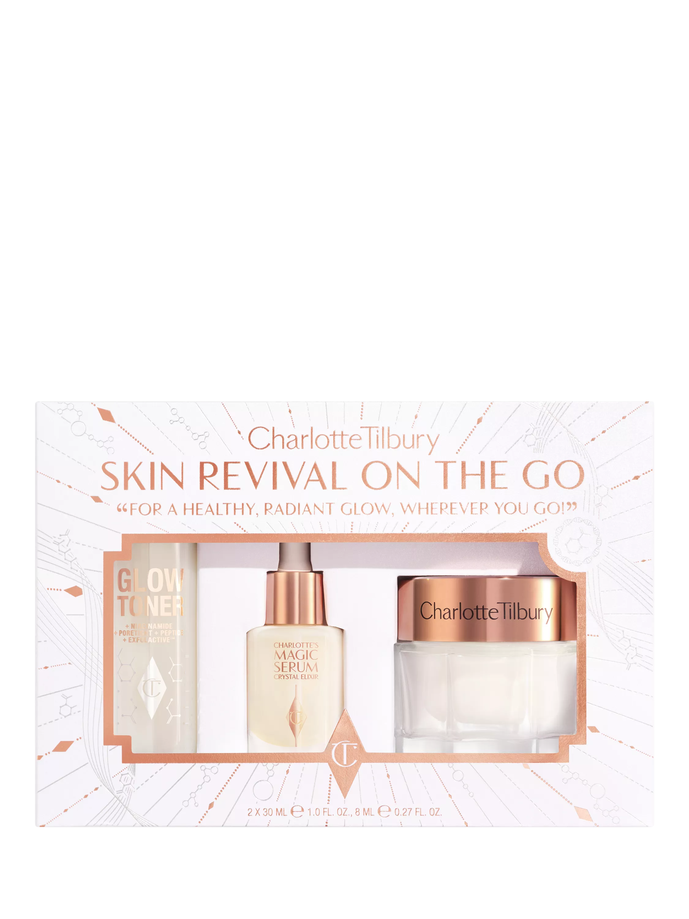 Charlotte Tilbury Skin Revival On The Go Skincare Gift Set