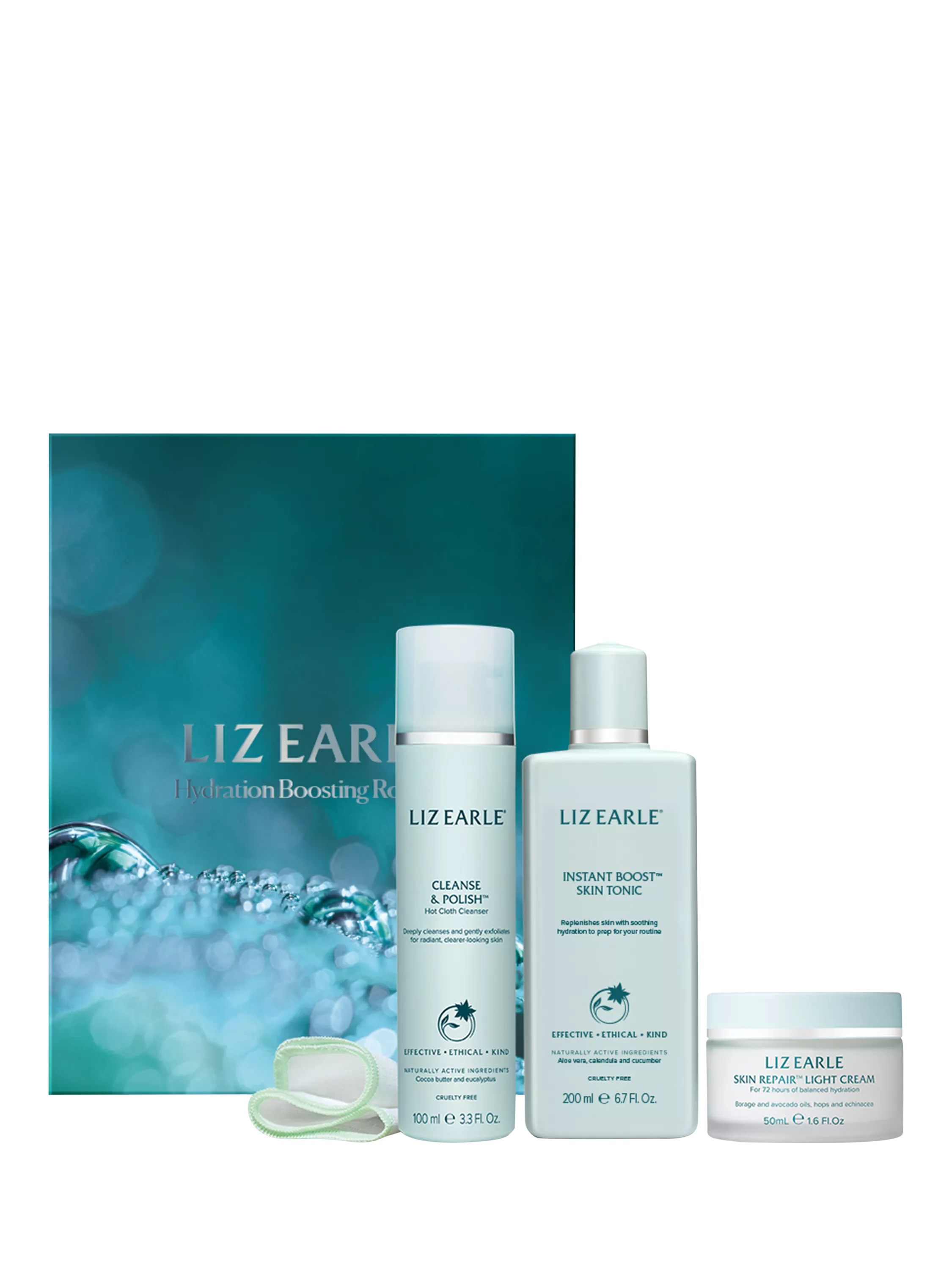 Liz Earle Hydration Boosting Routine Skincare Gift Set