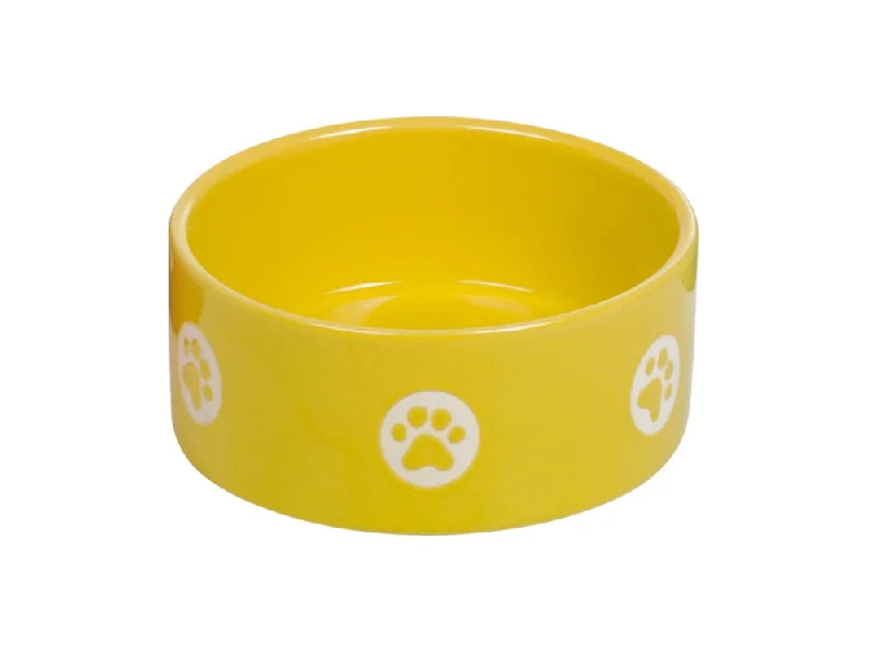 73622 NOBBY Ceramic bowl "TASSU" yellow Ø 15,0 X 6,0 cm