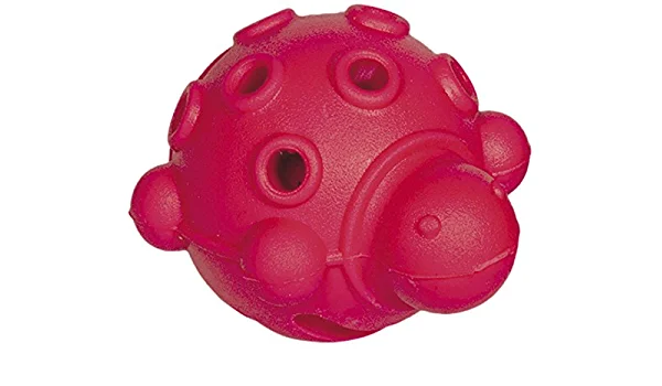 60015 NOBBY Rubber ball "Turtle" red 7 cm