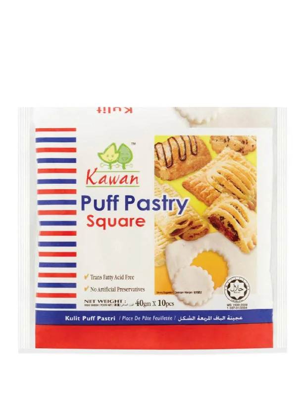 KAWAN PUFF PASTRY SQUARE 4IN 10'SX40GM